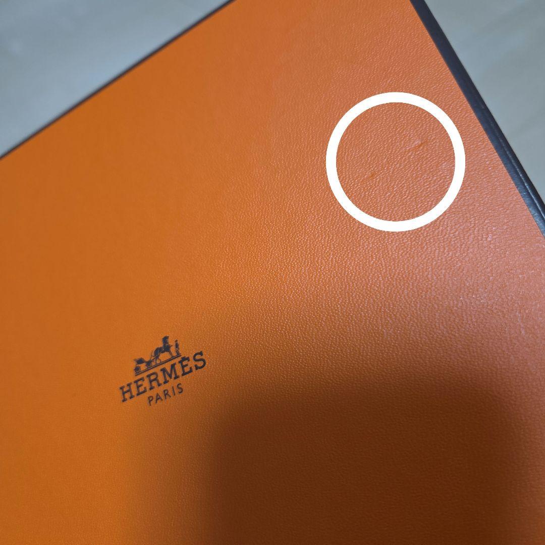 新品未使用　HERMES Hロゴ タオルハンカチ ピンク