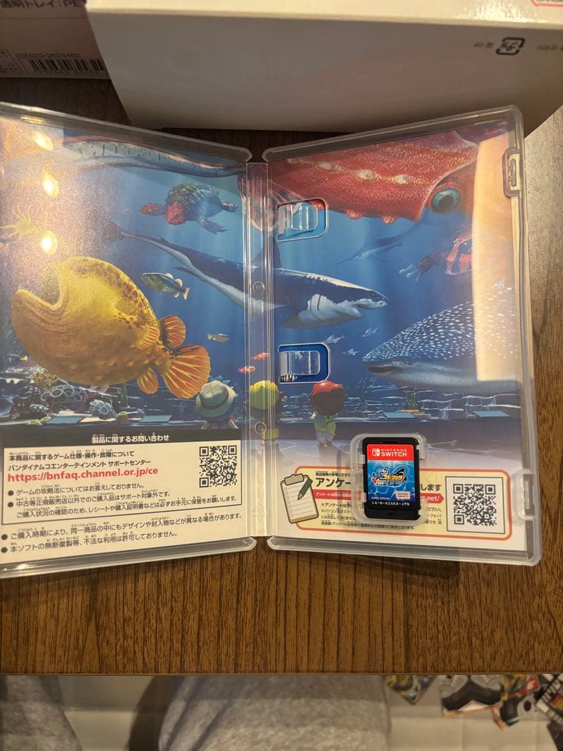Switch版釣りスピリッツ水族館　サオコン同梱版
