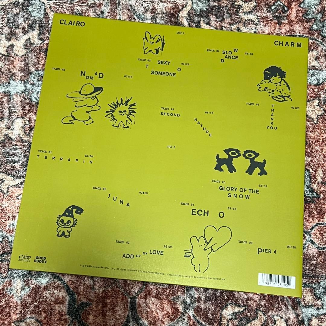 Clairo Charm レコード Biglove限定LP