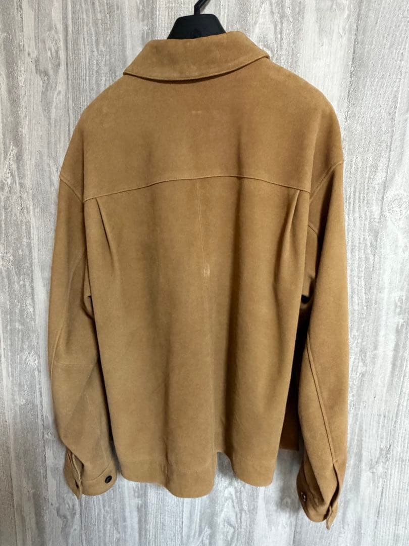 ジャケット・アウター ANCELLM 25SS SUEDE SHORT SHIRT JACKET 1