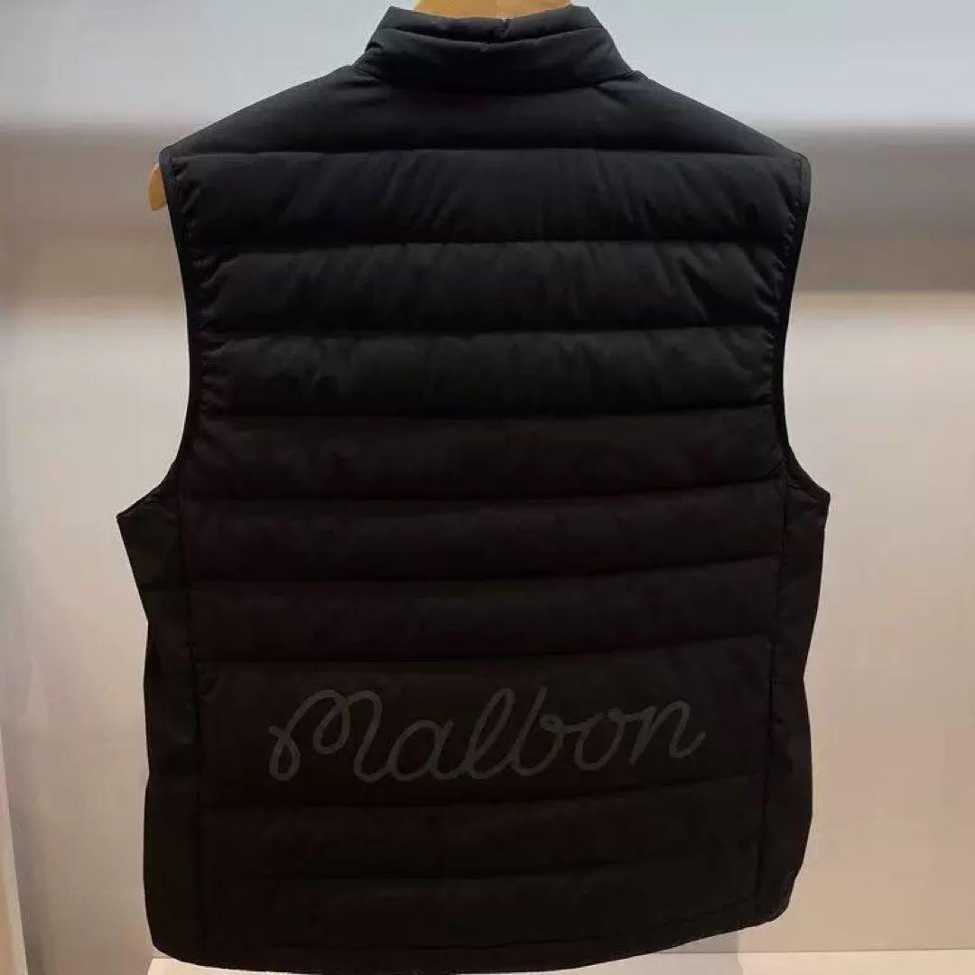 新品未使用 ゴルフ malbon マルボン メンズ ダウン ジャケット ベスト