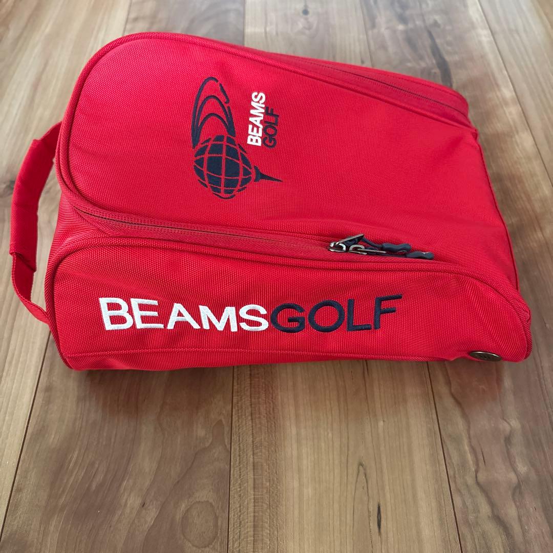 美品　BEAMS GOLF シューズケース