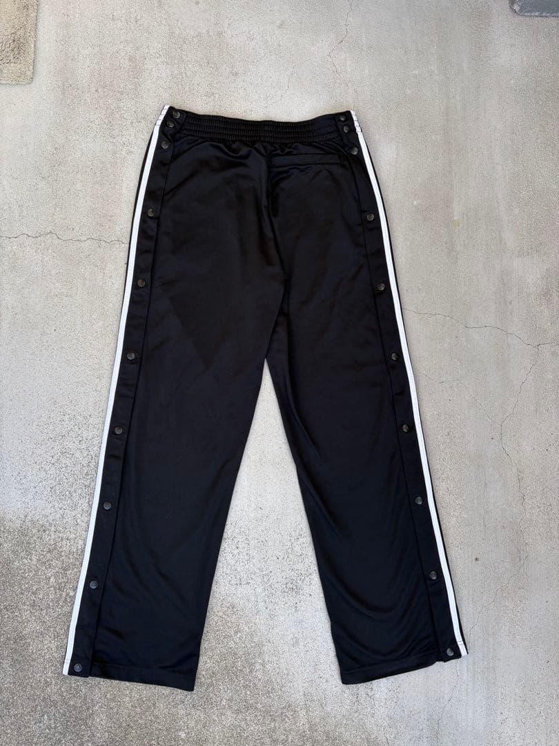 00s adidas track pants サイドボタン付き