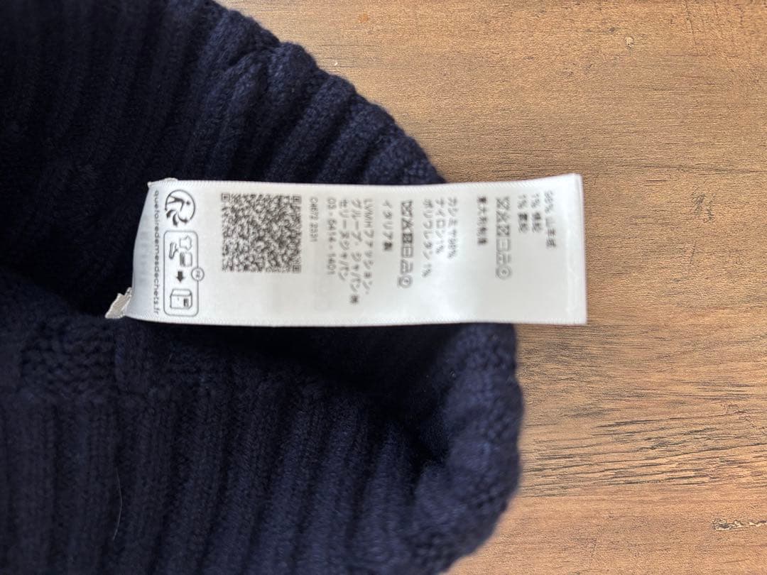 CELINE⭐︎セリーヌ⭐︎カシミアニット帽 試着のみ　鑑定済み