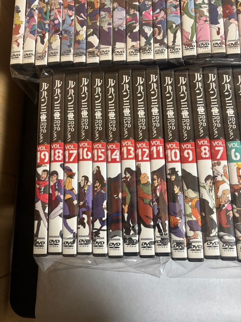 ルパン三世　dvd コレクション　1巻から57巻　全巻