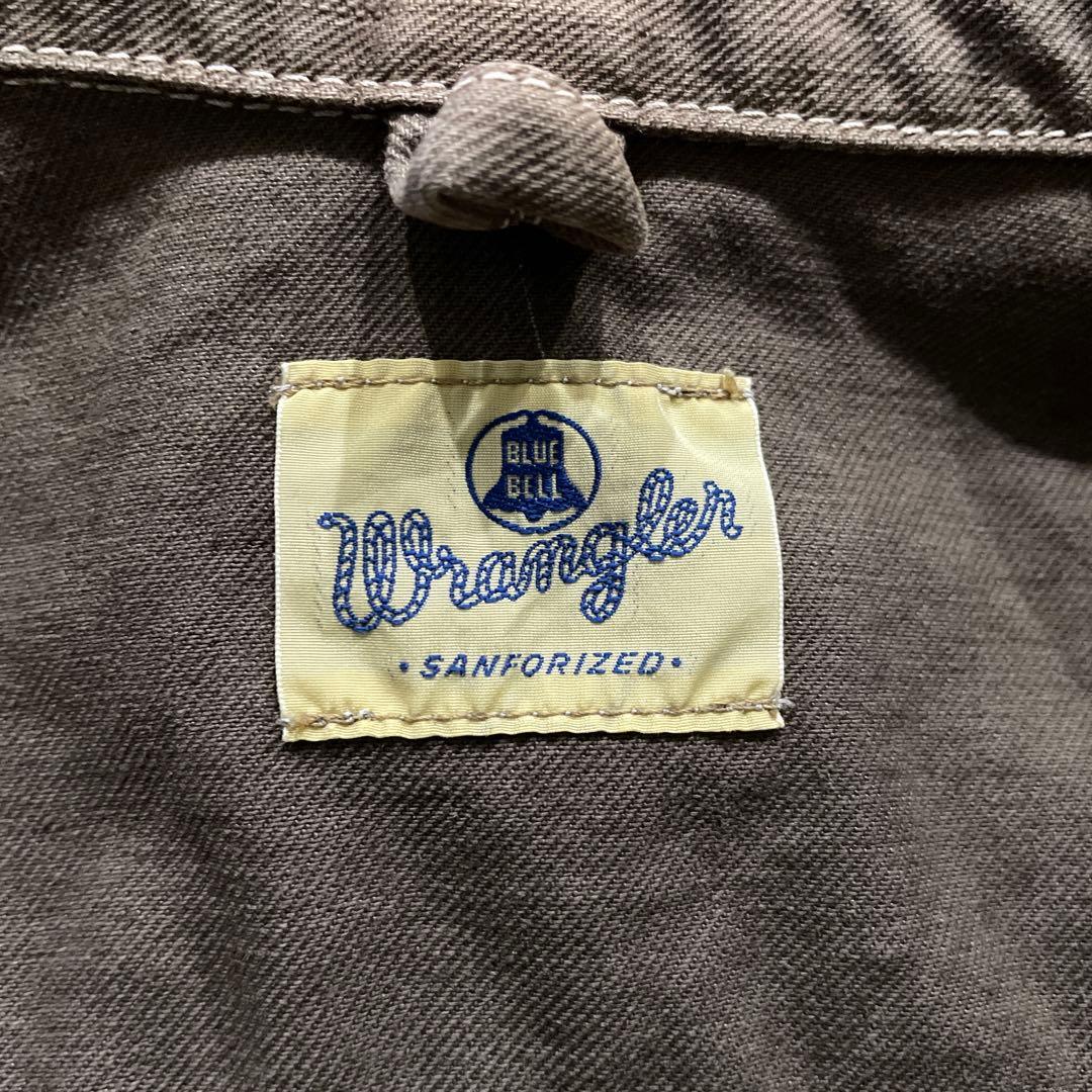 Wrangler 復刻 24MJZ デニムジャケット M ブラウン ラングラー