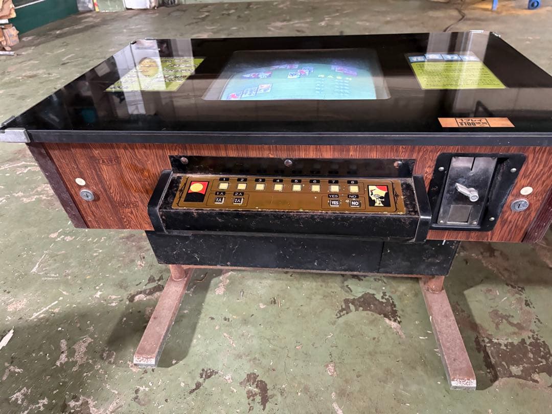 テーブルゲーム 花嵐 花札 鍵無しアーケードゲーム 昭和 レトロ