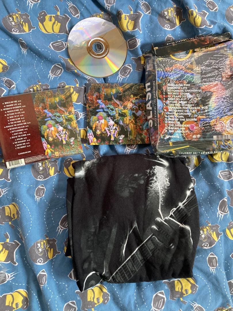 Slash World On Fire レア Tシャツ Box ガンズ B'z