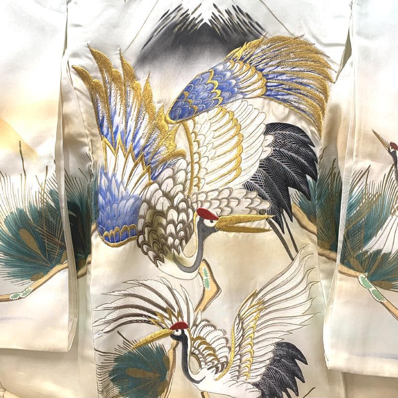 603ab9■七五三 三歳 男児 セミアンティーク着物&被布&長襦袢■良好