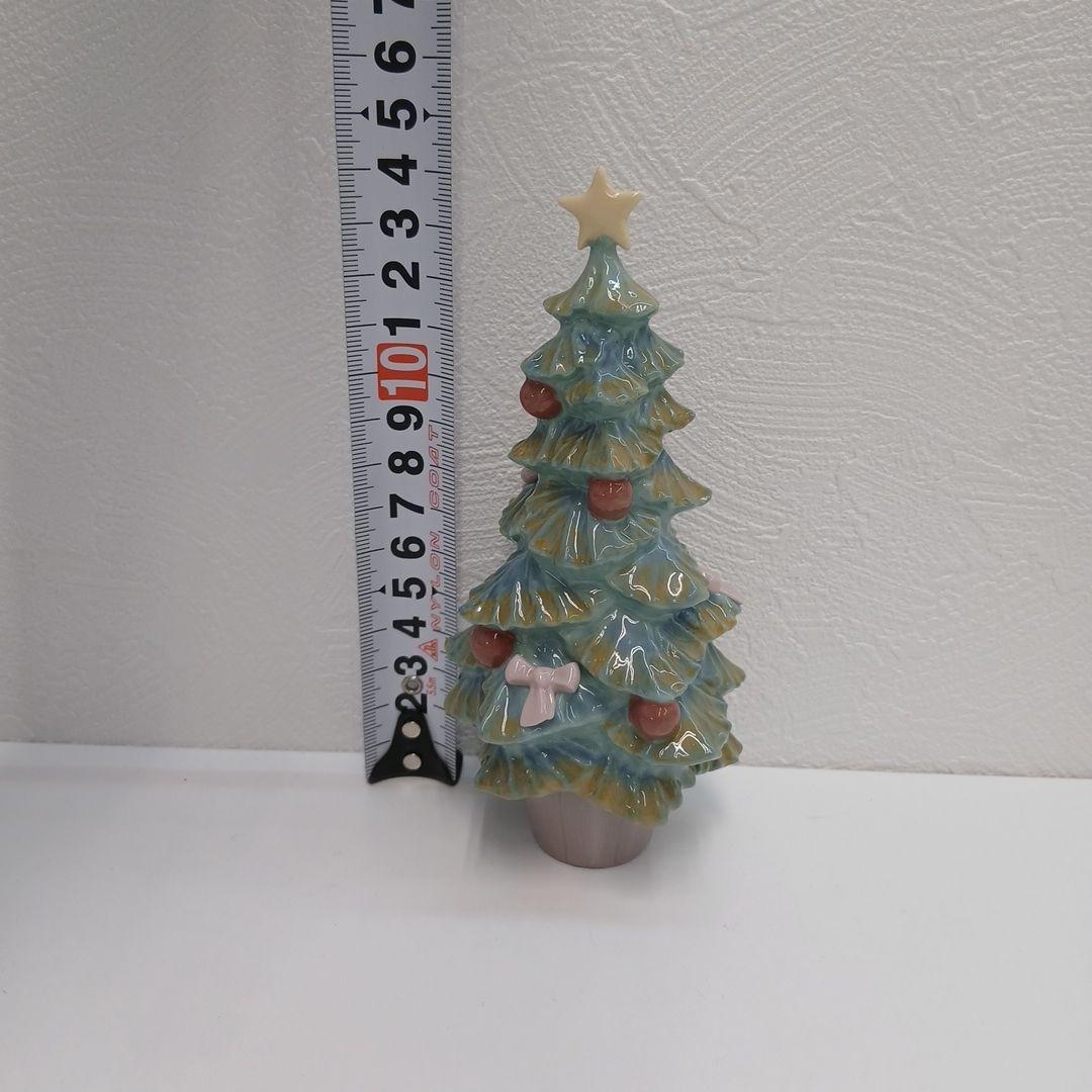 新品　LLADRÓ ポーセリン製クリスマスツリー 約10cm