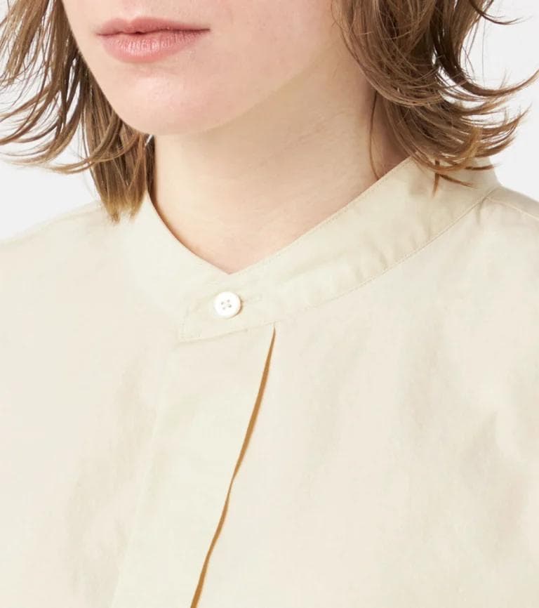 新品ナナミカBand Collar Wind Shirt Dressサイズ0