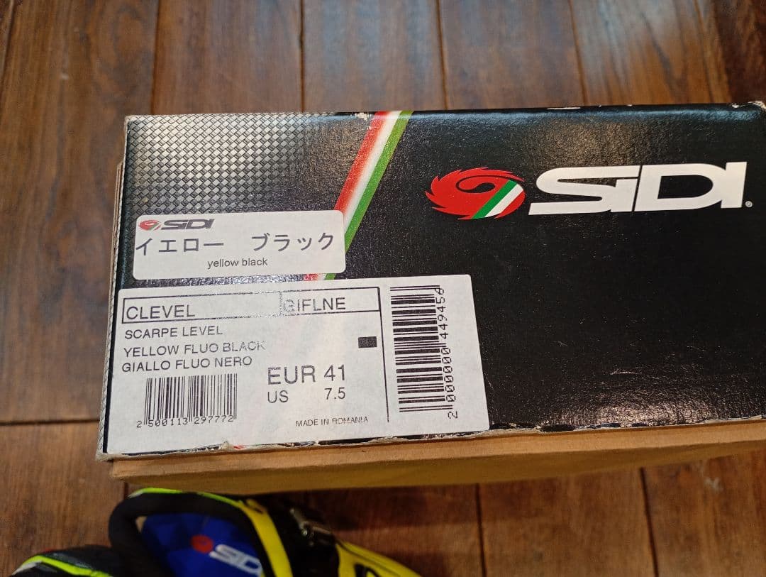 SIDI CLEVER シューズ EUR 41 イエローブラック