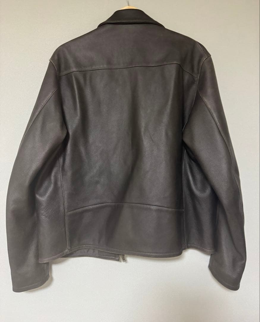 VINTAGE WASHED LEATHER ZIP Mサイズ