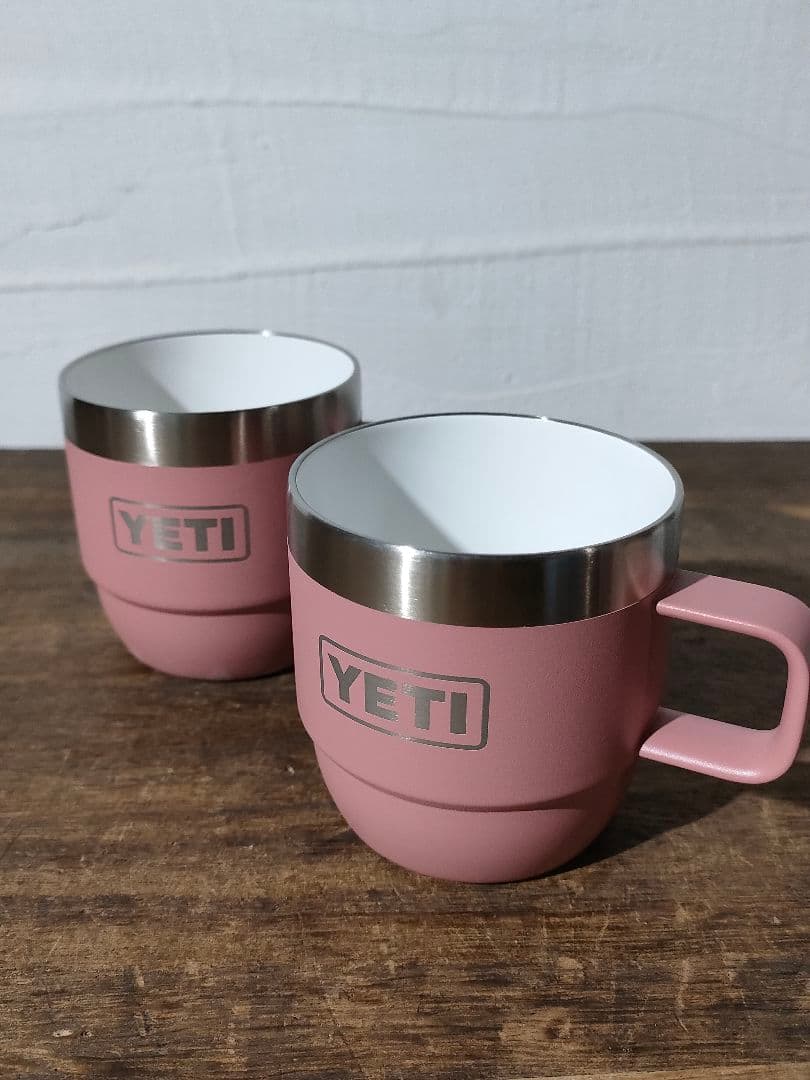 イエティ ランブラー 6oz スタッカブルマグ 2個セット ピンク