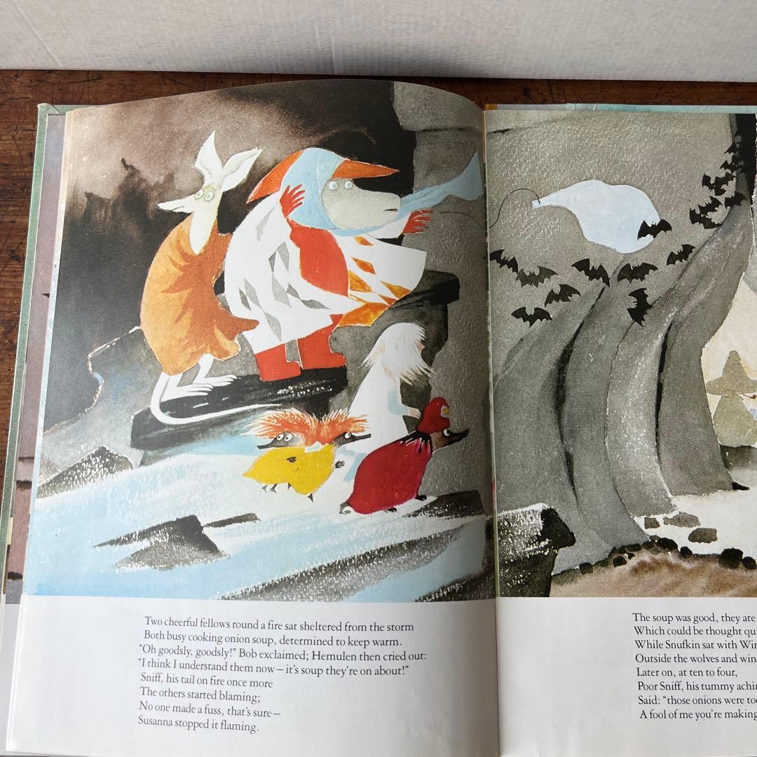 英語版 ムーミン　絵本　ハードカバー　イギリス洋書　北欧　1978年初版