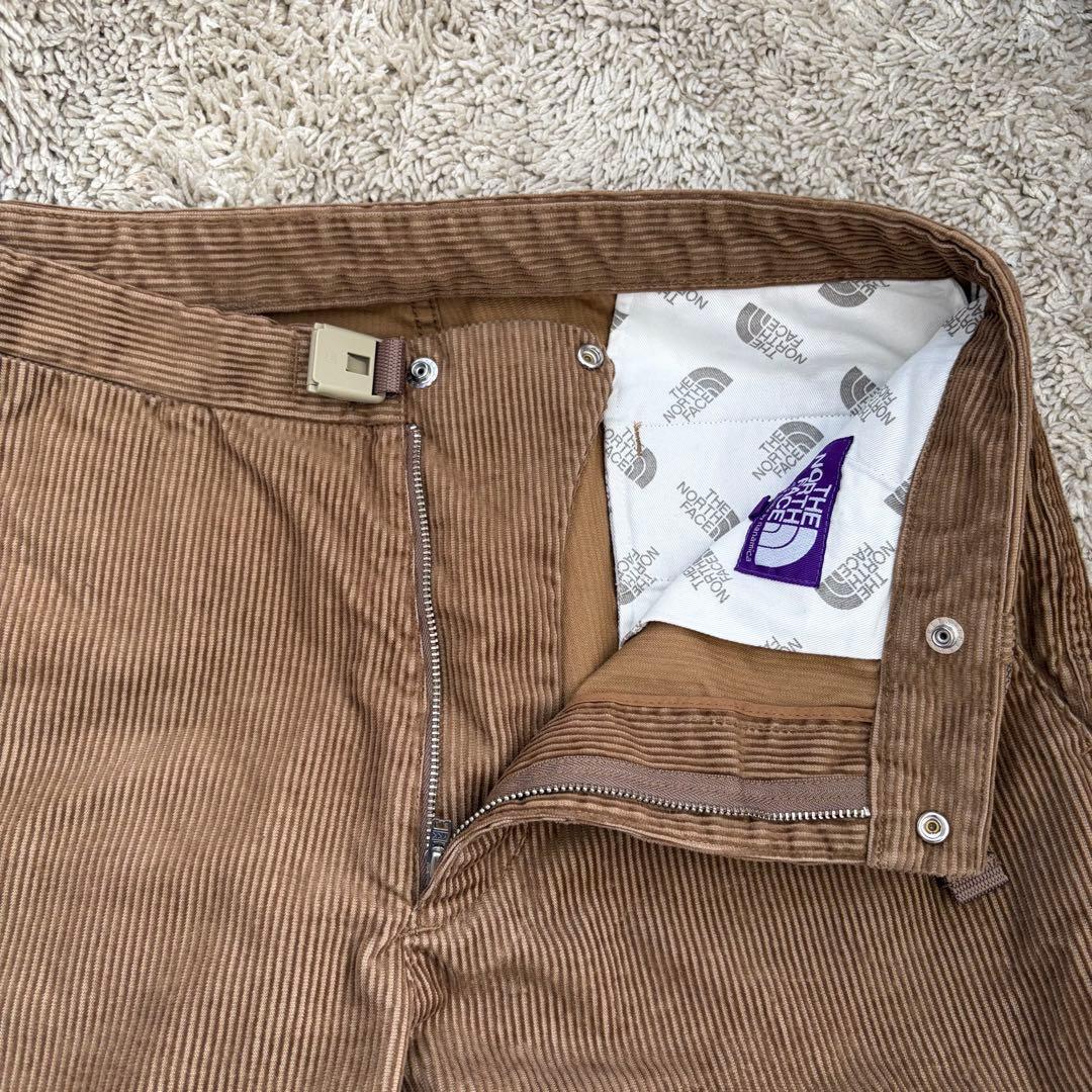 【美品】ノースフェイスパープルレーベル　コーデュロイ　フィールド　パンツ　w30