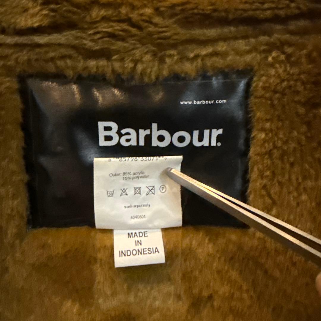 Barbour ファーベスト インナーベスト サイズ38