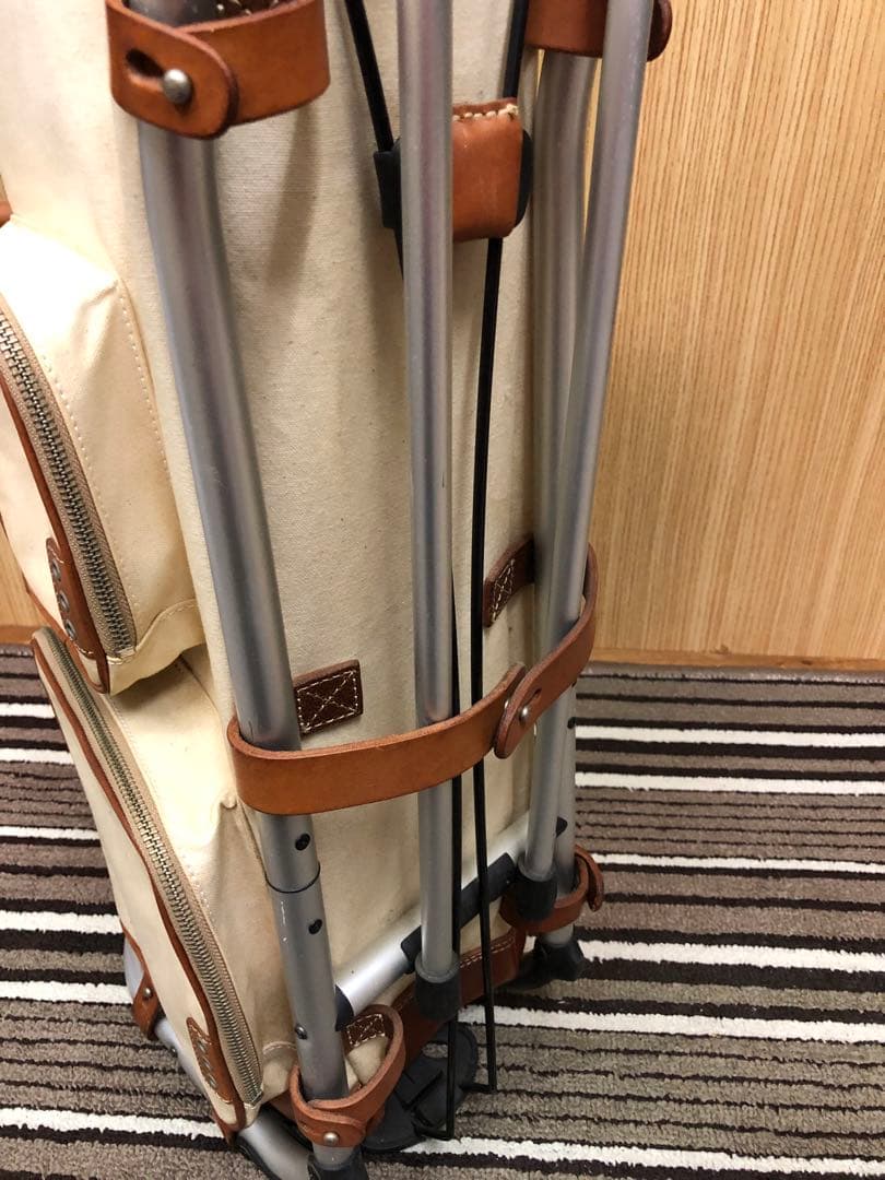 木の庄帆布　フレームウォーカー　キャディバッグ