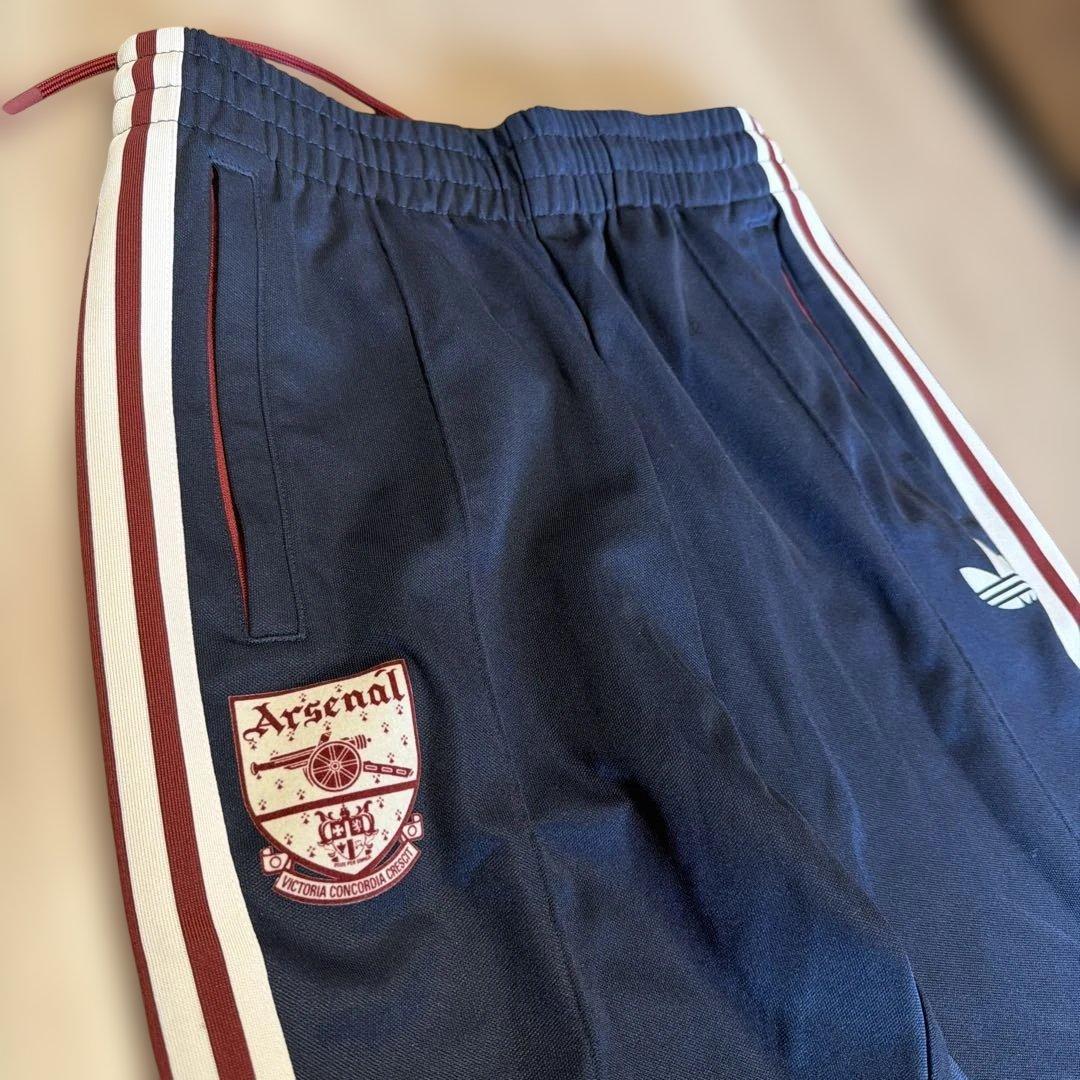 adidas アーセナル トラックパンツ ネイビー L
