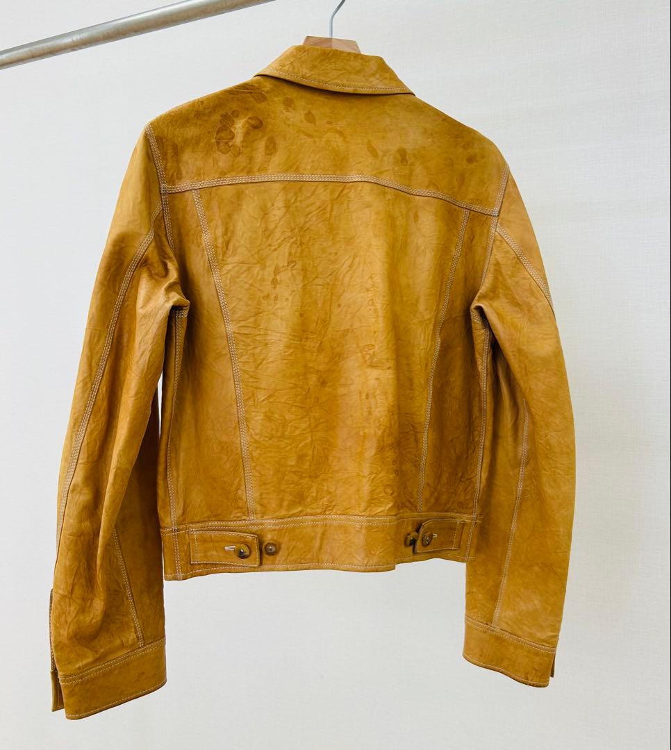 jil sander レザージャケット