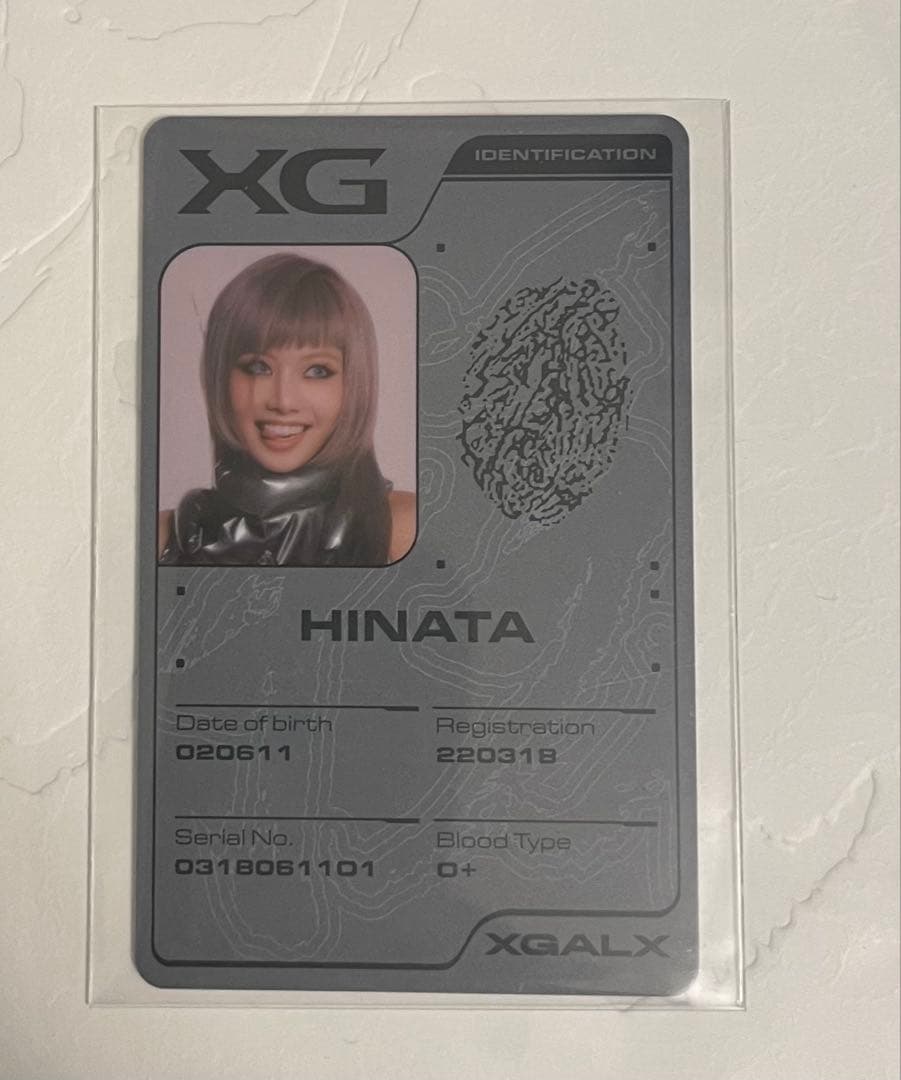 THE CORE 核　XGver HINATA ヒナタ　IDカード　トレカ