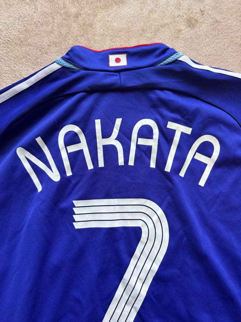 日本代表 adidas 2006年ドイツW杯　ユニフォーム　中田英寿（背番号7）