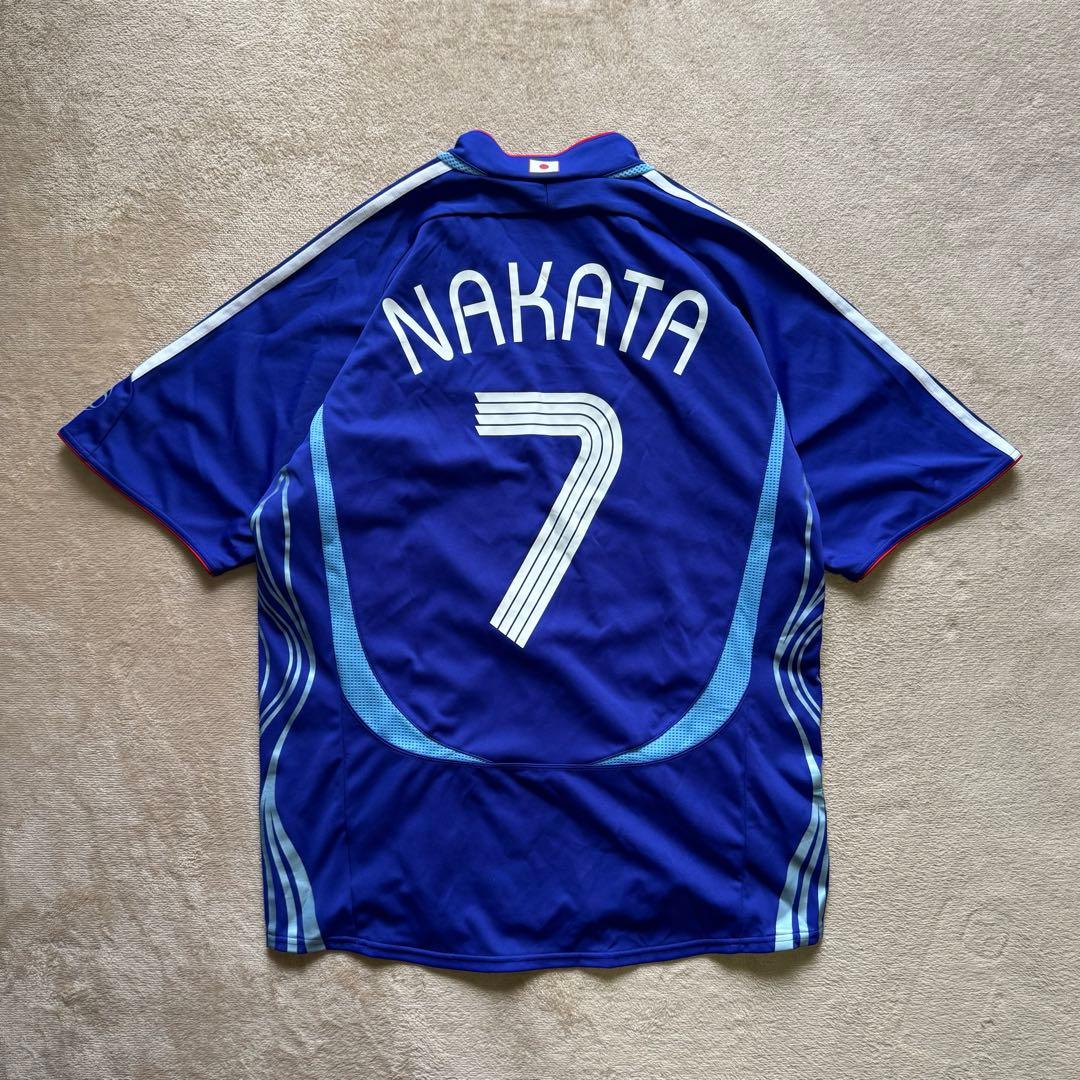 日本代表 adidas 2006年ドイツW杯　ユニフォーム　中田英寿（背番号7）