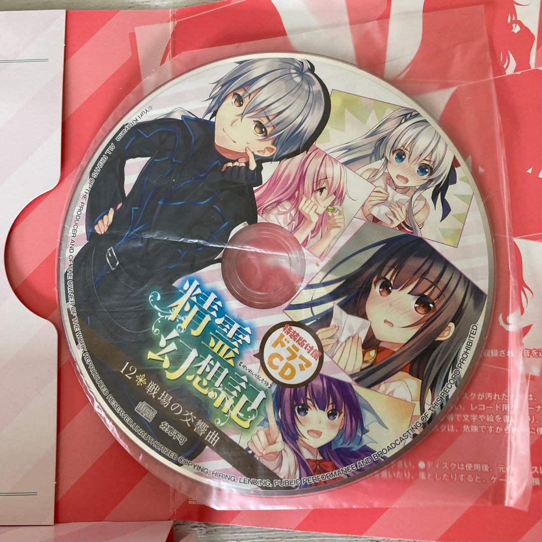 精霊幻想記 12巻　14巻　(ドラマCD付き特装版) 松岡禎丞　箱難あり