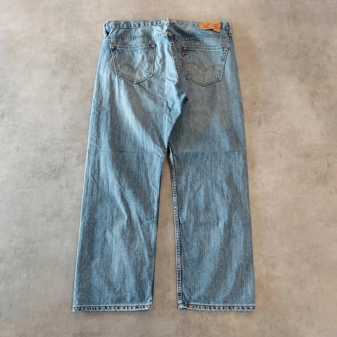リーバイス569 Levis W36 ブルーデニム 青 ボトム 古着 19150