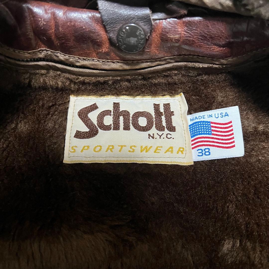 SCHOTT 70s レザージャケット