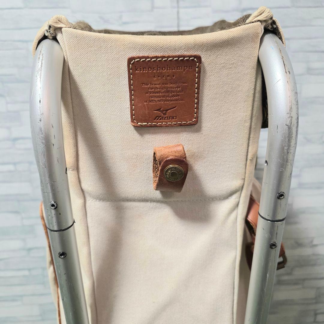 MIZUNO ミズノ フレームウォーカー × 木の庄帆布 キャディバッグ
