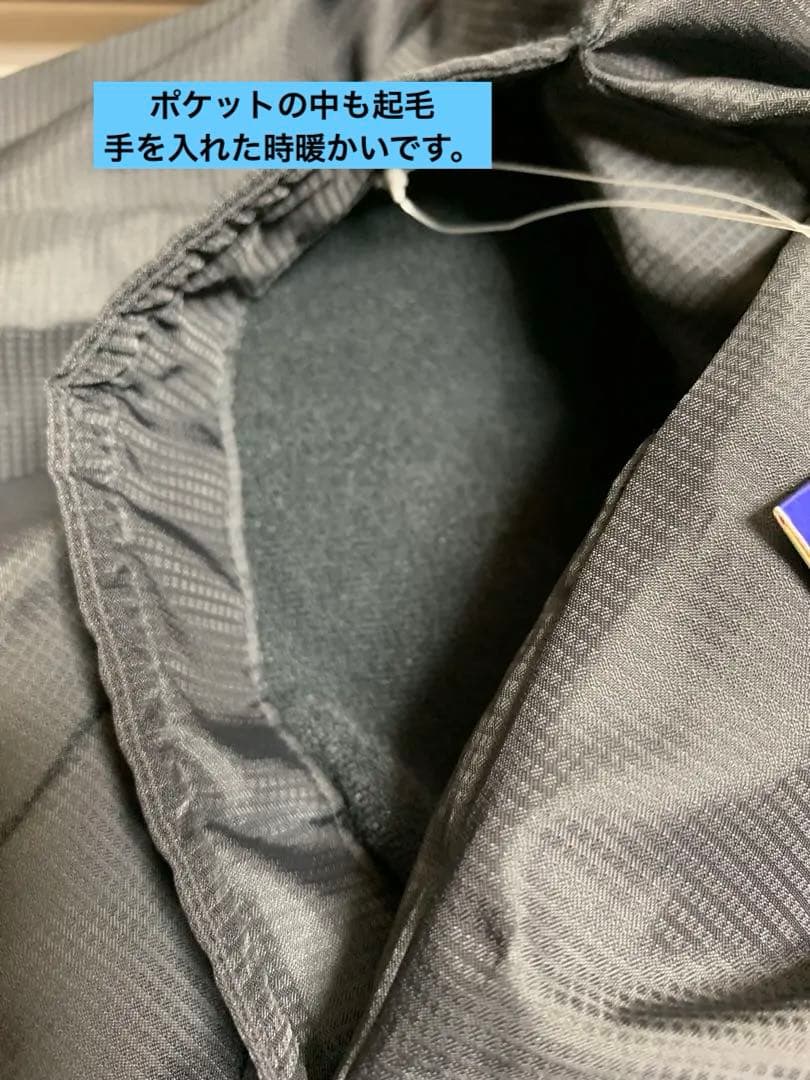新品未使用　アシックス　裏トリコットブレーカーパンツ　ユニセックスS 黒