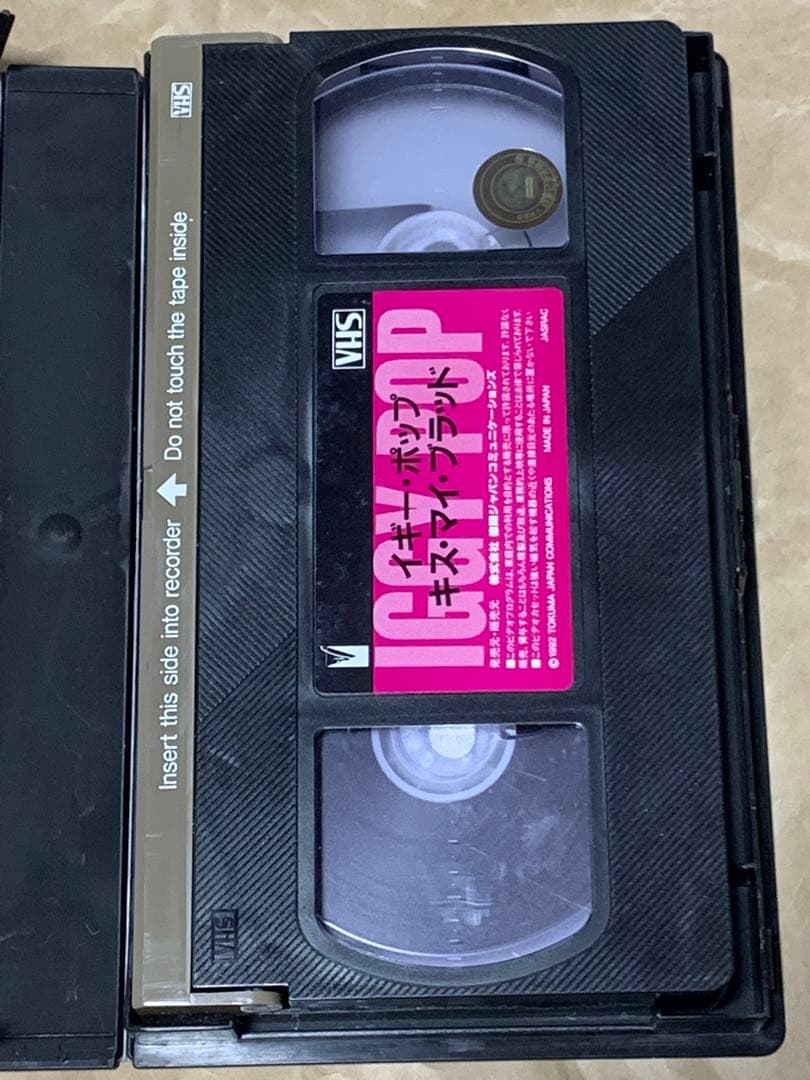 イギー・ポップ~キス・マイ・ブラッド~ [VHS] IGGY POP KISS
