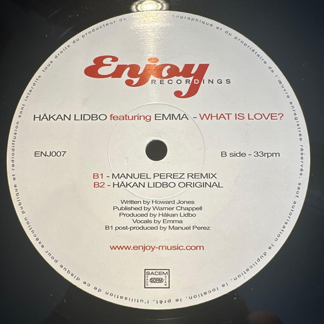 HÅKAN LIDBO feat. EMMA / What is love?