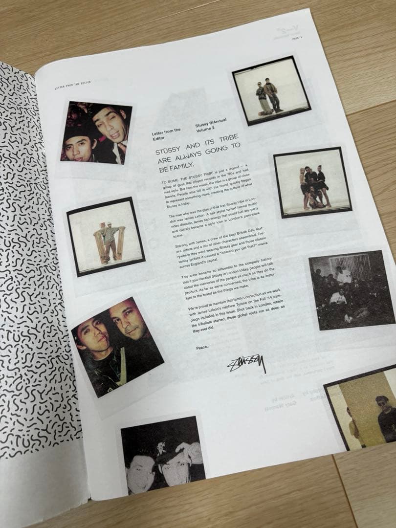 貴重STUSSY BIANNUAL Vol. 2 FALL WINTER2013
