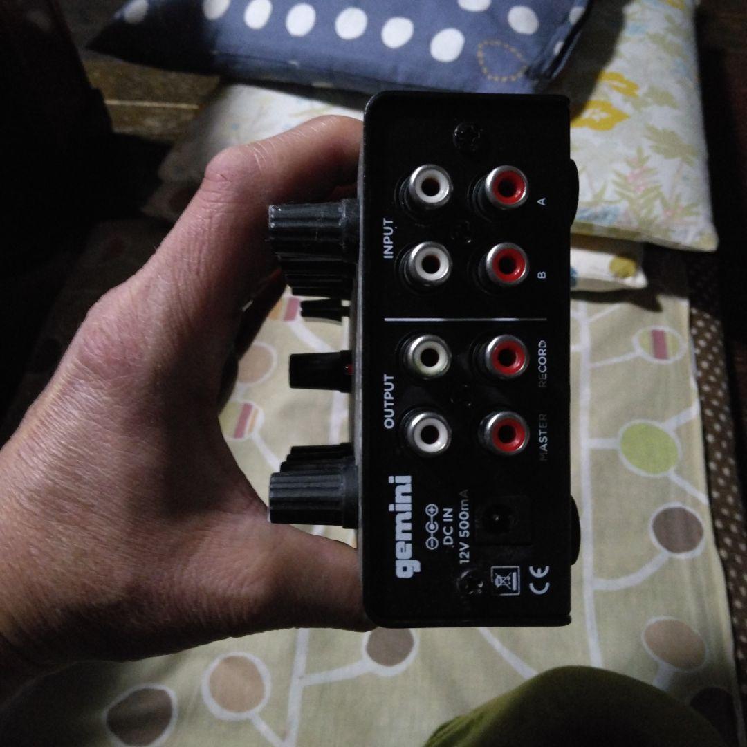 gemini MM1 2チャンネルミキサー