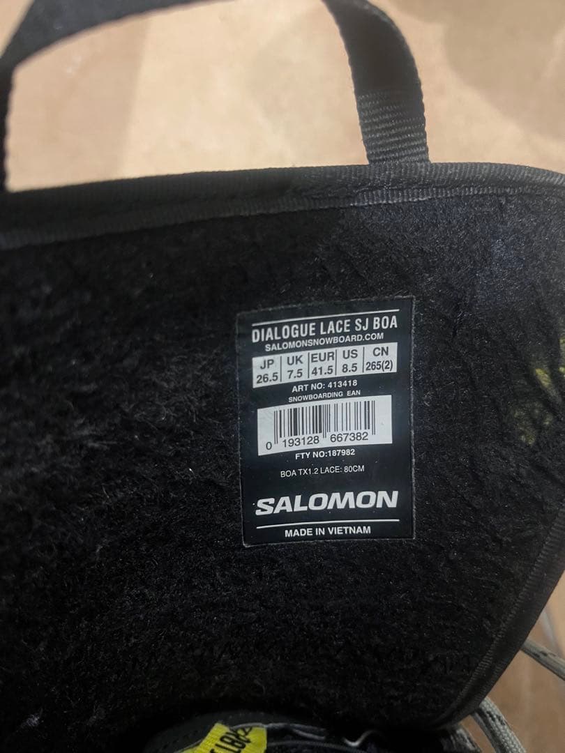 Salomon スノーボードブーツ DIALOGUE LACE SJ BOA