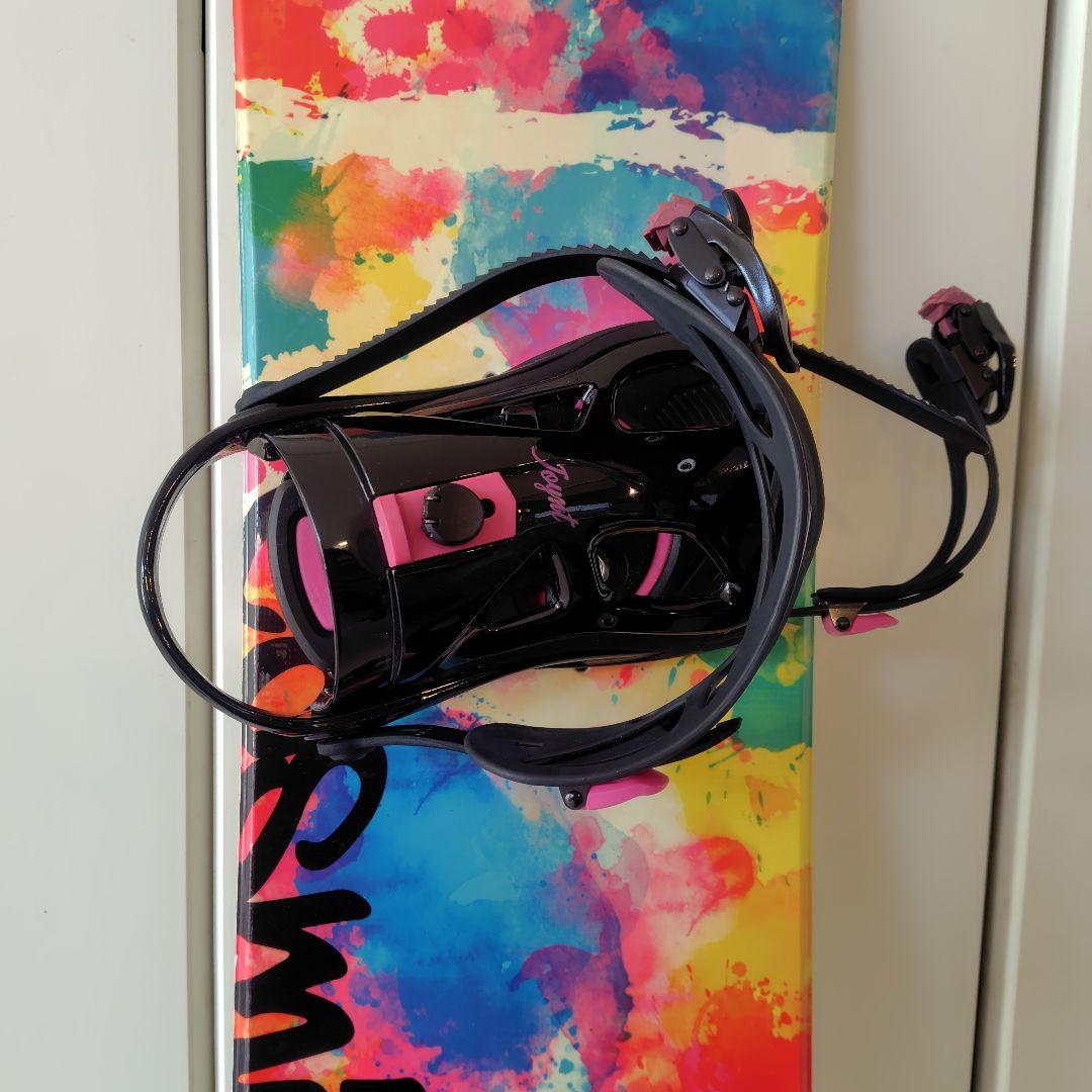 COSMIC SURF スノーボード　2点セット　初心者　レディース141cm