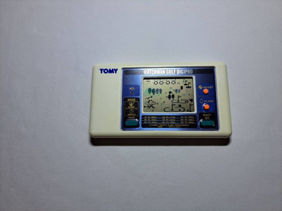 TOMY ウォッチマンゴルフ デジプロ LC-GAME ジャンク ㊶ c