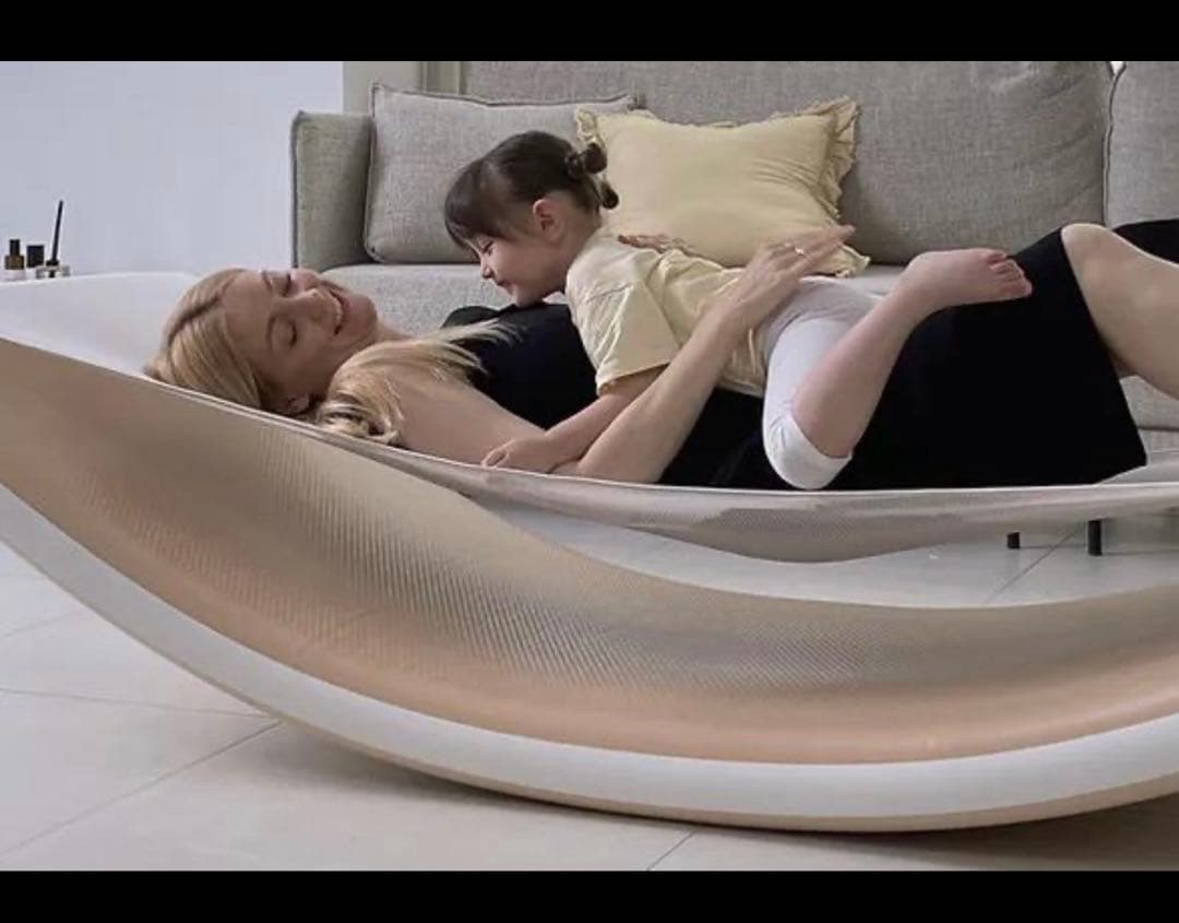 プレミアムairハンモック　ブラウン