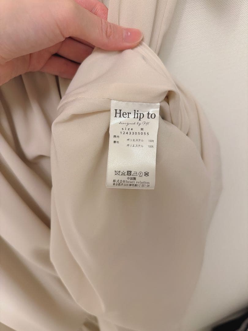herlipto Noble Shirt Dress Mサイズ