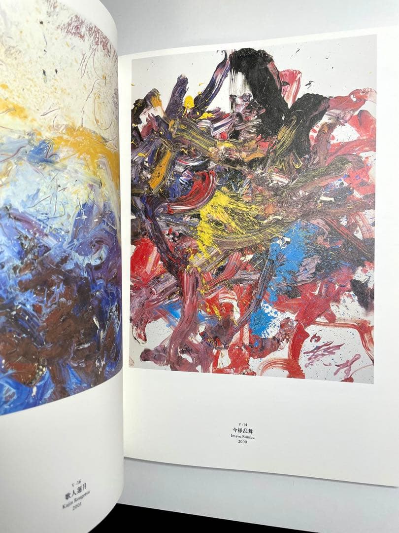 白髪一雄 「格闘から生まれた絵画」展図録 2009年 横須賀美術館