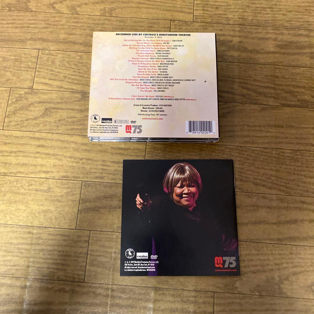 CD2枚＋DVD輸入盤 Mavis Staples トリビュート・コンサート