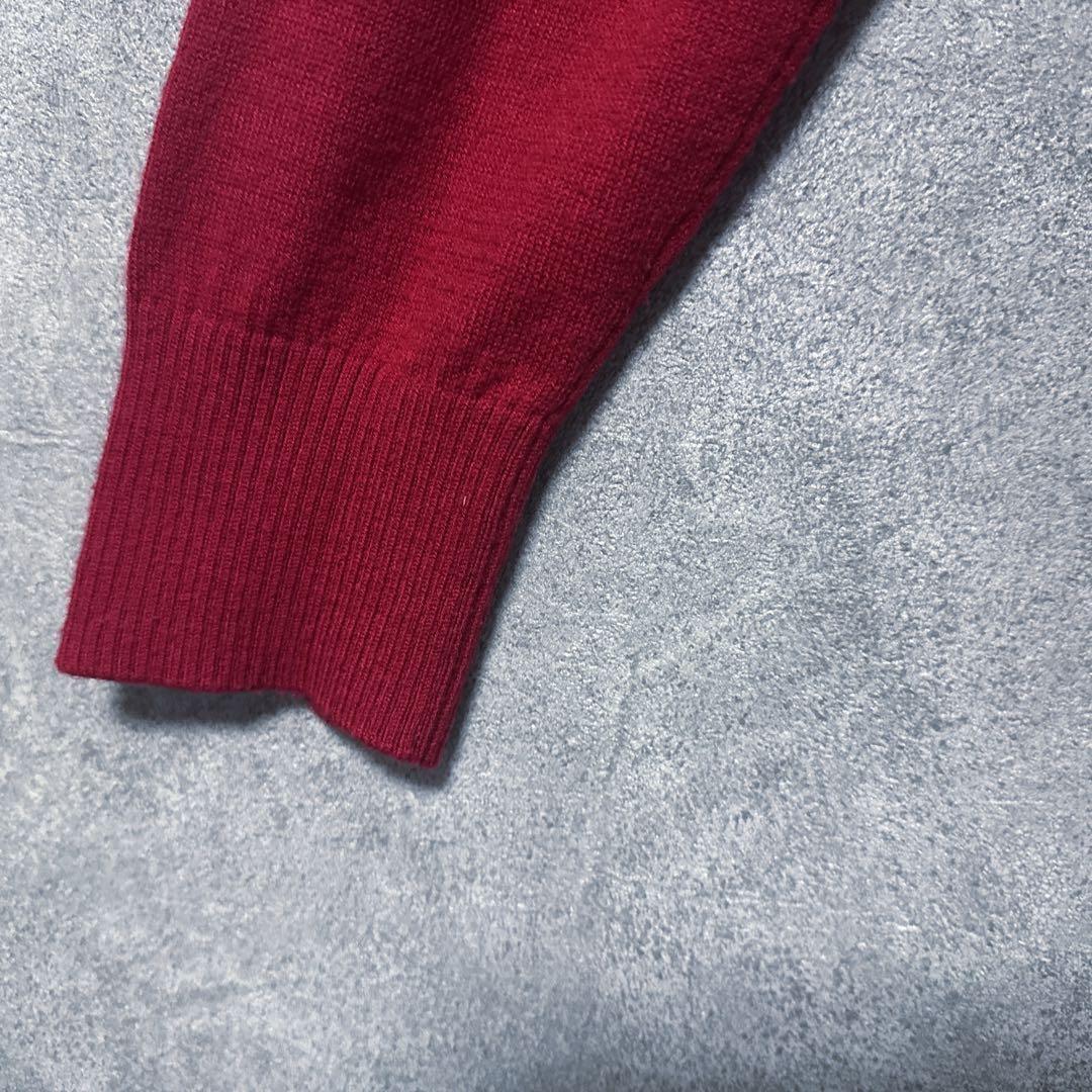 adidas golf アディダスゴルフ ジップ ニット ジャケット L レッド