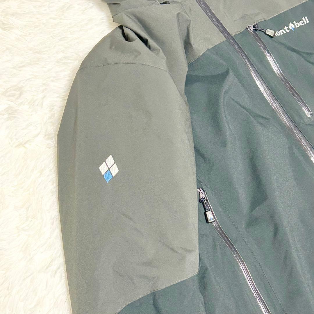 mont-bell モンベル シャルモパーカー スキーウェア 中綿入り XL 黒