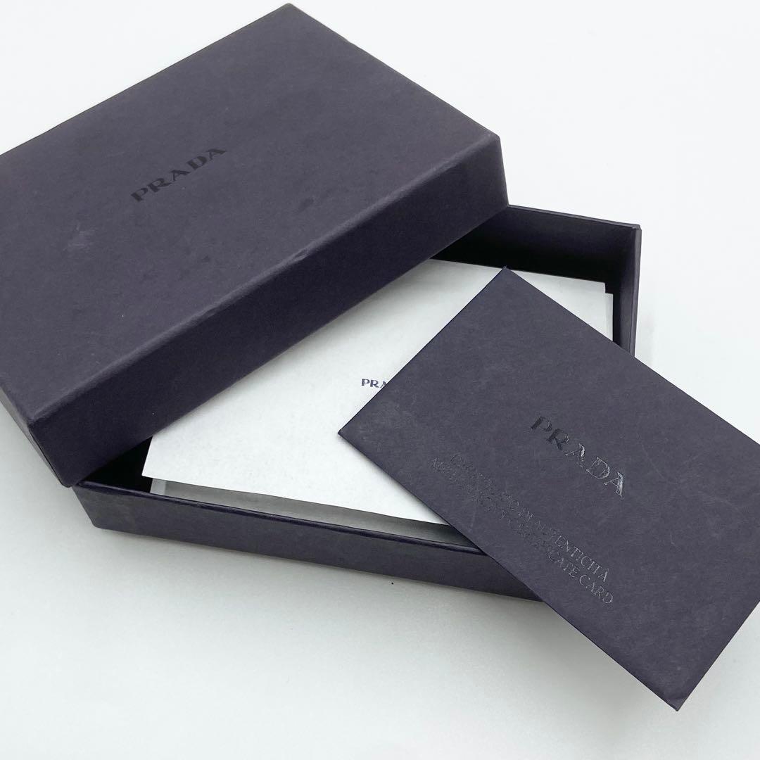 未使用級　PRADA プラダ　キーケース　テスートナイロン　ブラック