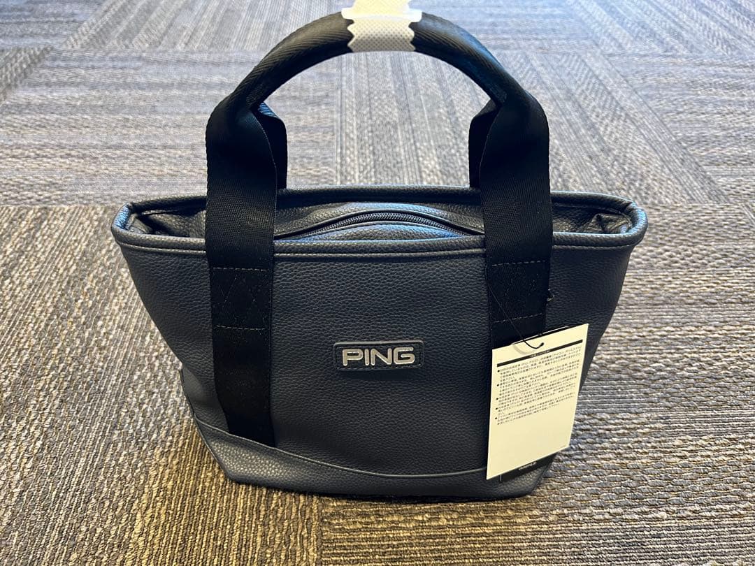 PING カートバッグ　ラウンドバッグ　GB-F2402 ネイビー