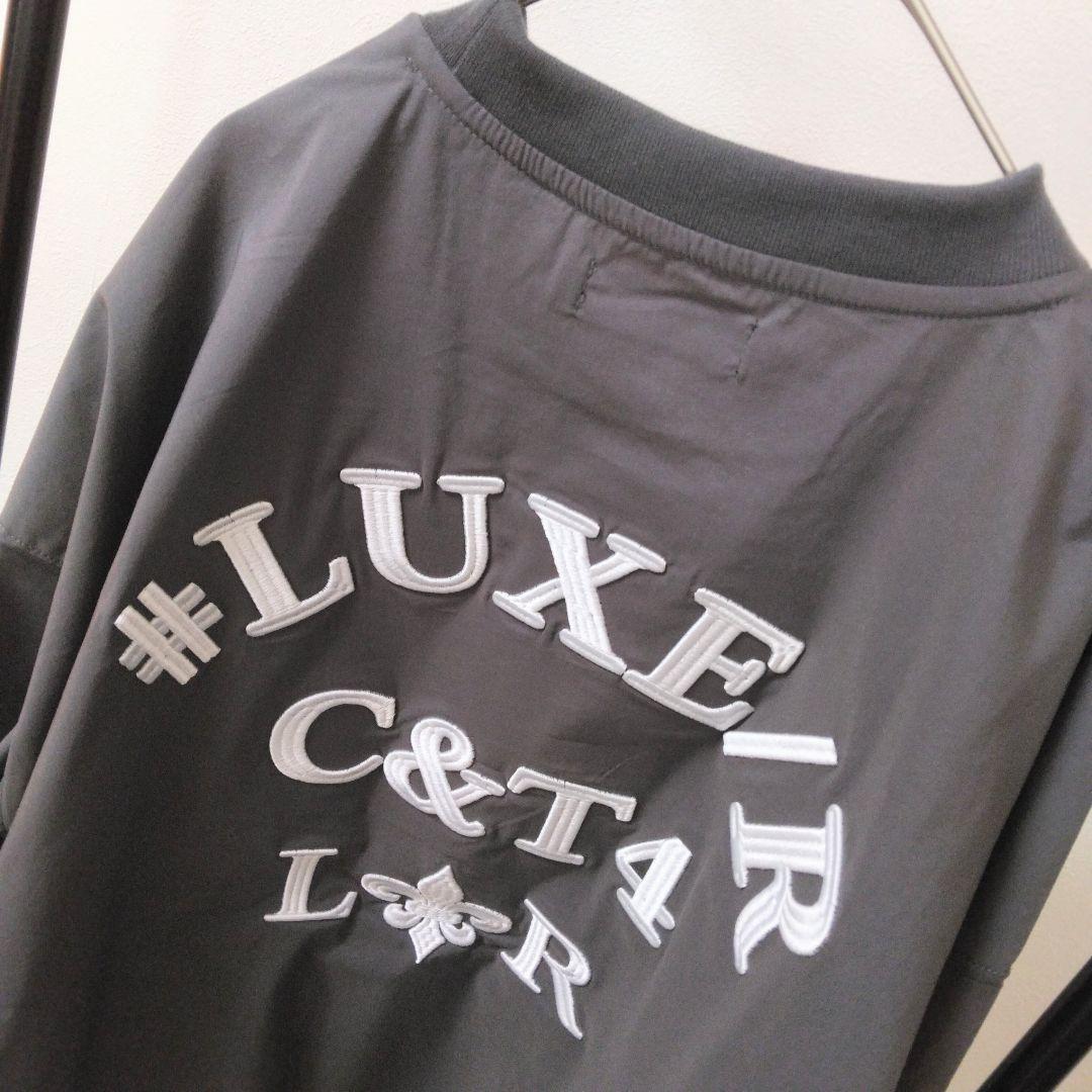 [サンプルSALE /D338 ] LUXE/R ナイロン布帛プルオーバー