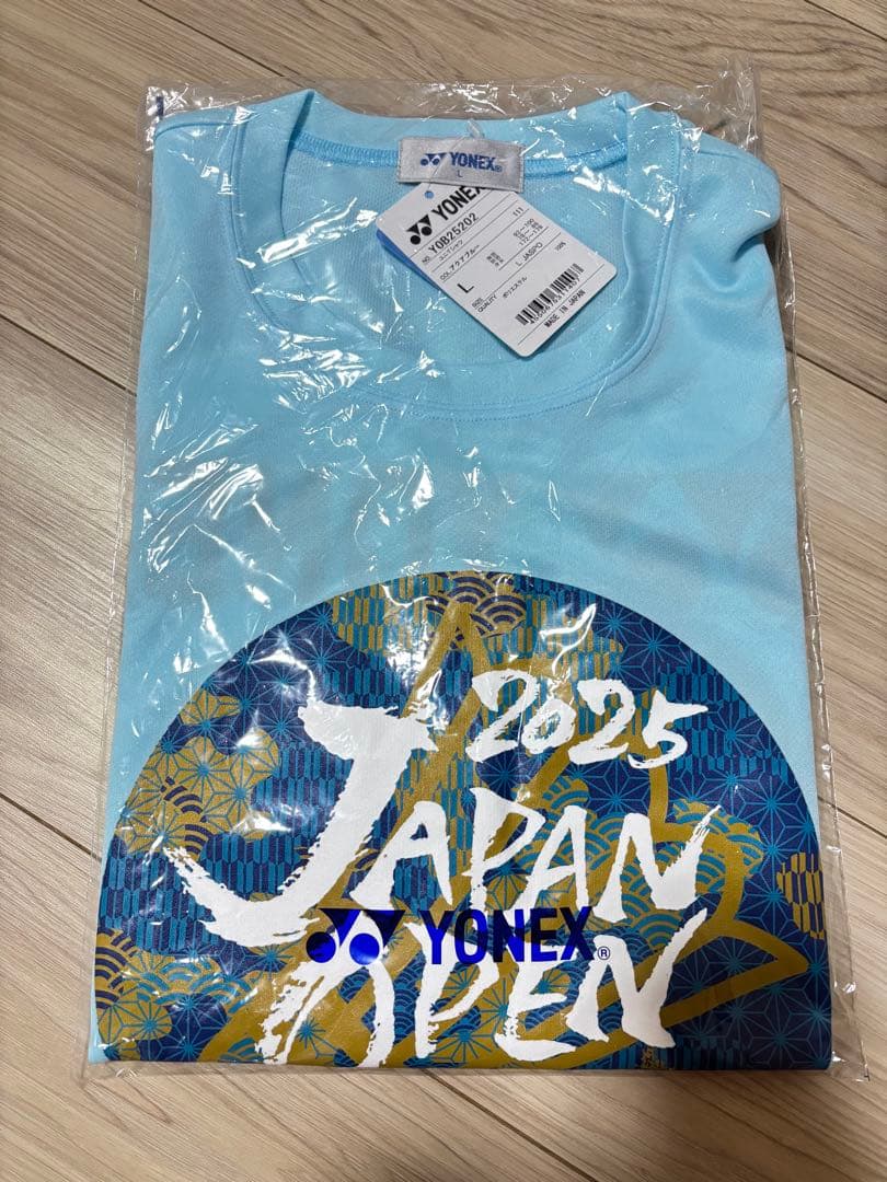 YONEX 2025 JAPAN OPEN Tシャツ Lサイズ