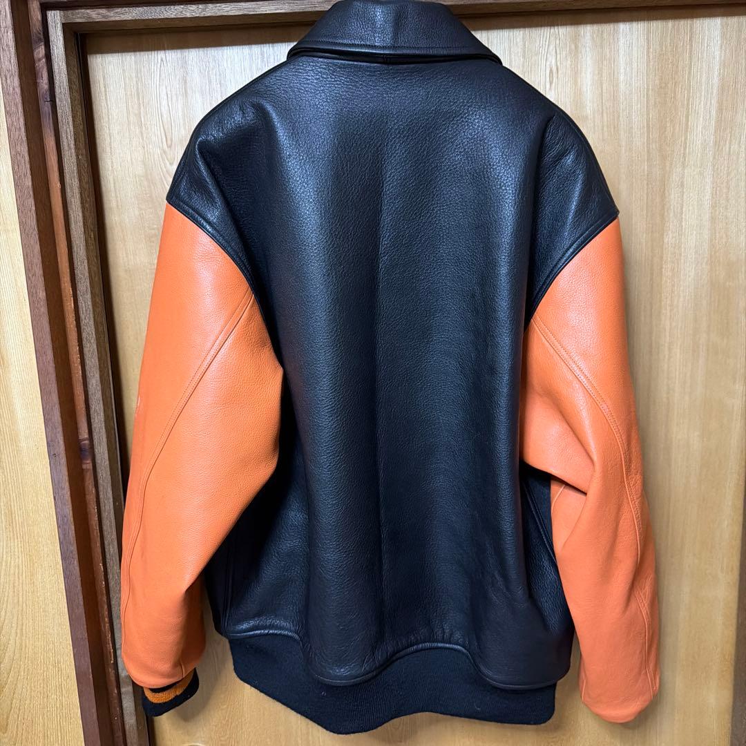 激安　WACKOMARIA LEATHER VARSITY JACKET M